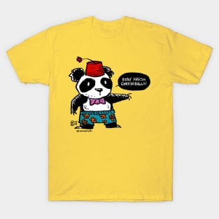 Fezzy Panda - Stay Fresh Cheeseballs! T-Shirt